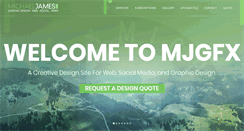 Desktop Screenshot of michaeljamesgfx.com